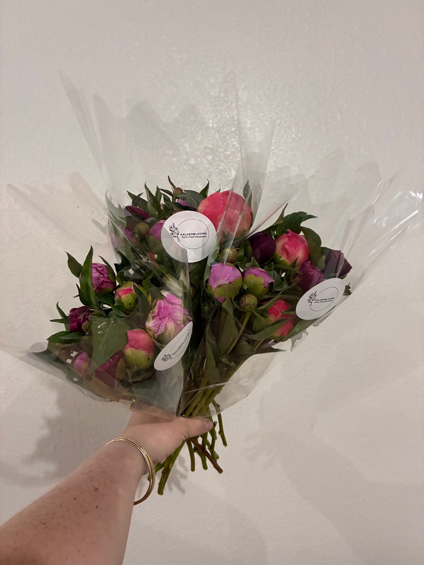 Shipped Peony Bouquets